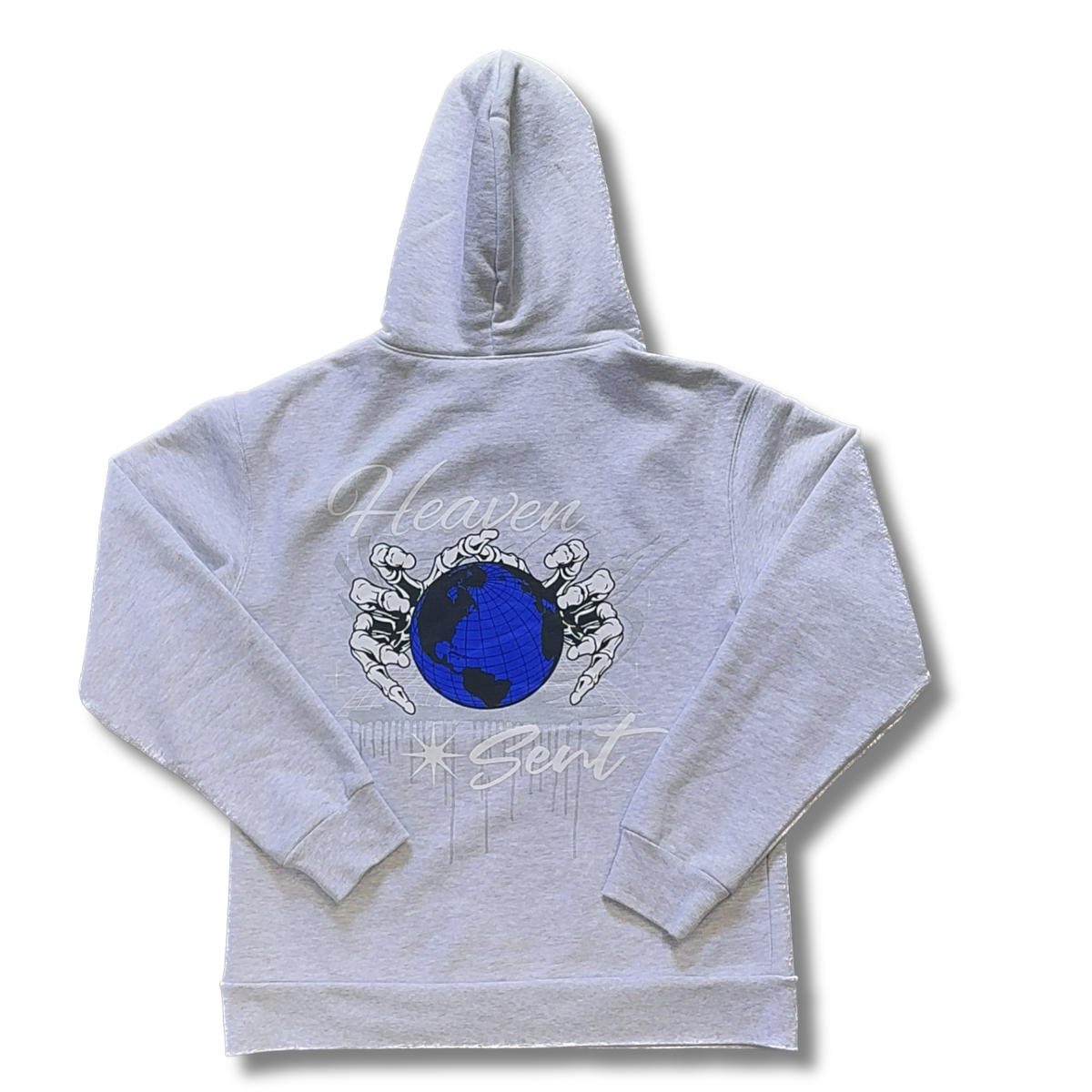 In God's Hands Hoodie - Ash Gray